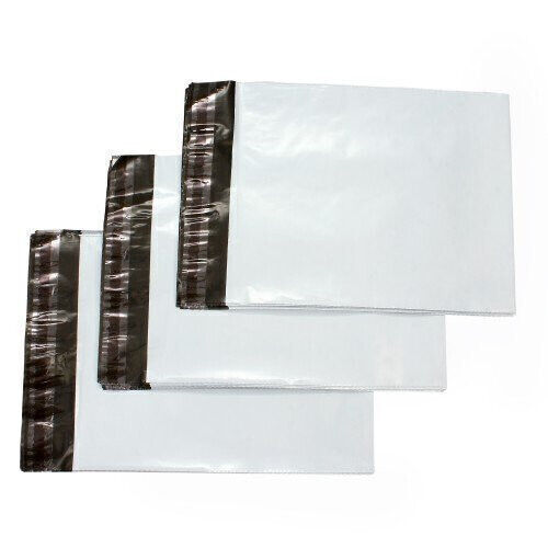 200 pcs 7.5x10" White Poly Mailers Shipping Bags Envelopes Packaging Premium Bag - Picture 2 of 9