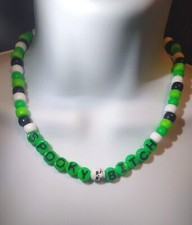 Spooky Bitch Kandi Necklace-RAVE-EDC-FESTIVAL-PLUR-EDM-HALLOWEEN