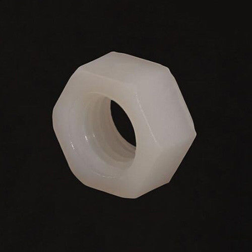 Dadi esagonali in nylon completo bianco/nero/plastica trasparente dado distanziale esagonale fissaggio DIN934 - Foto 8 di 10