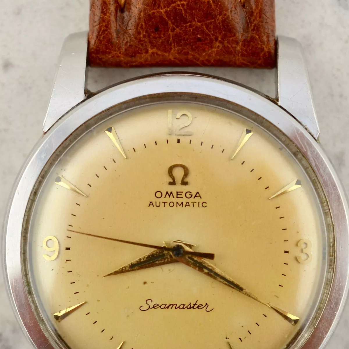 C.1954 Vintage Omega Seamaster Automatic watch cal. 354 ref.2767 5 in steel