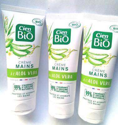 CIEN Aloe Vera Handcreme CIEN 100% BIO 50 ml 3er SET
