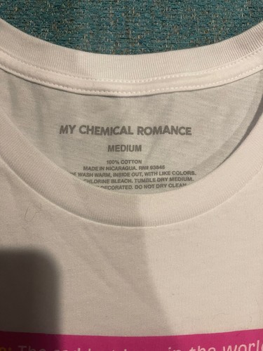 MCR My Chemical Romance Boy Zone Magazine Cover 2022 Tour T-Shirt Men’s