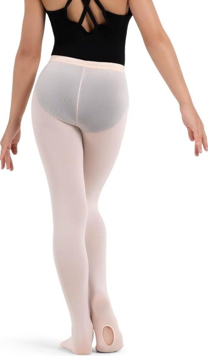 Capezio Ultra Soft Transition Tight Ballet Pink #1816c Size 8 - 12 for