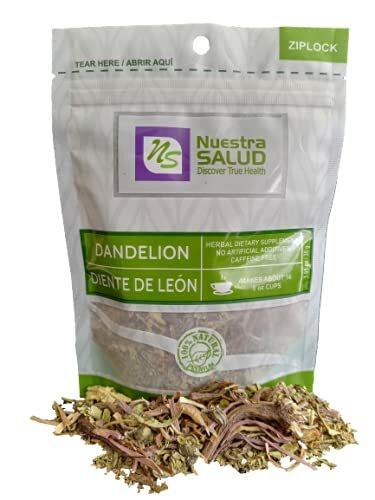 New Diente de Leon/ Dandelion 100% Natural Tea- Nuestra Salud 1.05 oz/ 30g. - Picture 1 of 4