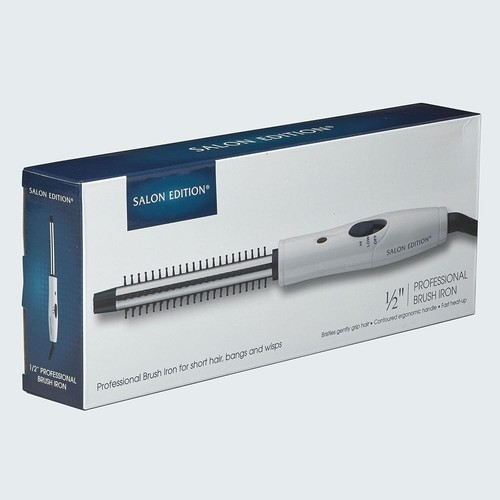 Salon Edition Hair Styling Brush Iron Smooth 2nd Day Hair Styles (1/2 in) - Picture 5 of 5