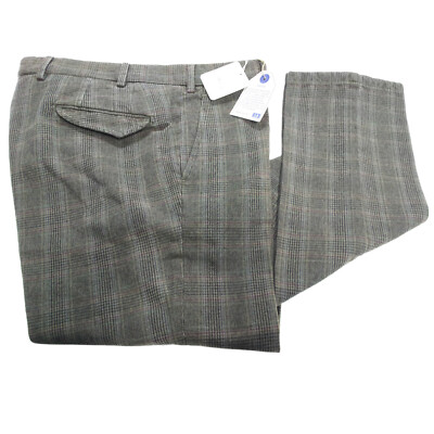 Santaniello Men's Slim Fit Patterned Pants MADE IN ITALY