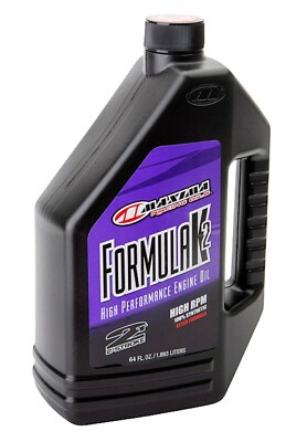 Maxima Formula K-2 Synthetic Triple Ester 2-Stroke Oil 64 oz Surface-active 