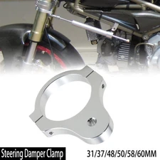 31-60MM Universal Motorcycle Steering Damper Fork Frame Mounting Clamp Bracket