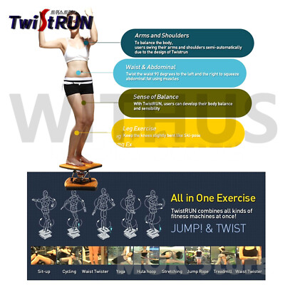 TWISTRUN Exercise Equipment Health Diet All in One Exercise
