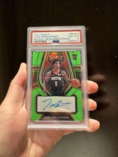 2021 Select Josh Christopher Neon Green Prizm Auto #RSJCH RC #’99/99 PSA 8 NBA