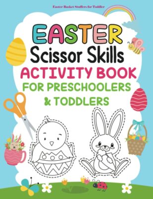 EASTER SCISSOR SKILLS ACTIVITY BOOK FOR PRESCHOOLERS & TODDLERS