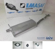 IMASAF Auspuff Mitteltopf+Zubehör für Kia Sportage Karmann 2.0 i 16V 4WD BJ97-03