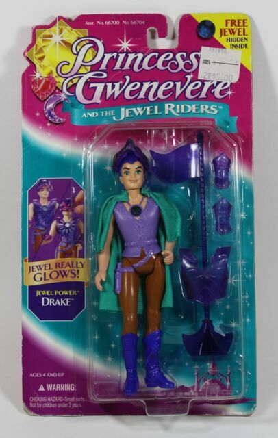 Princess Gwenevere And The Jewel Riders Power Drake Doll Figure Moc Glows 1995 For Sale Online Ebay