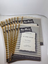 Set of 17 Set Down Servant Negro Spiritual Fr...