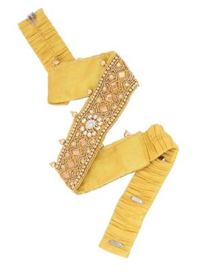 Maggam Aari Work Cloth Vaddanam Kamarband Waist Hip belt for