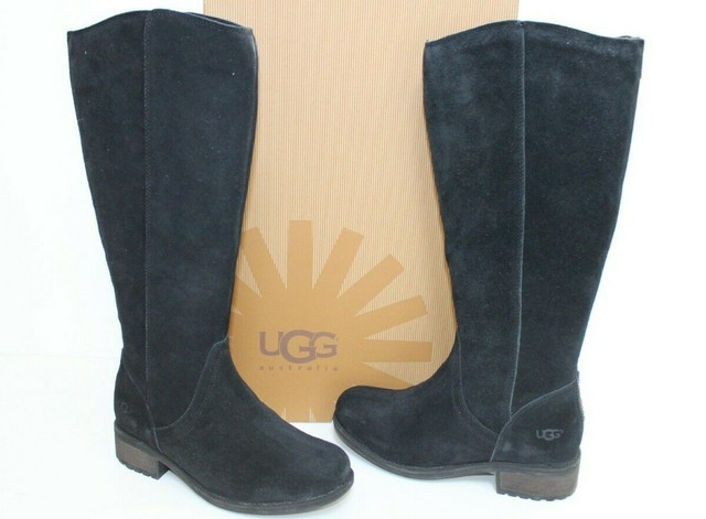 black knee high ugg boots