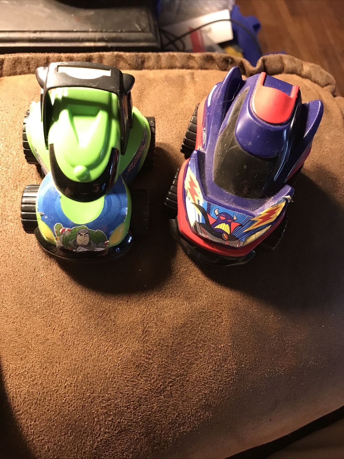Disney Pixar Toy Story Buzz Lightyear And  Zurg Pull Back Cars