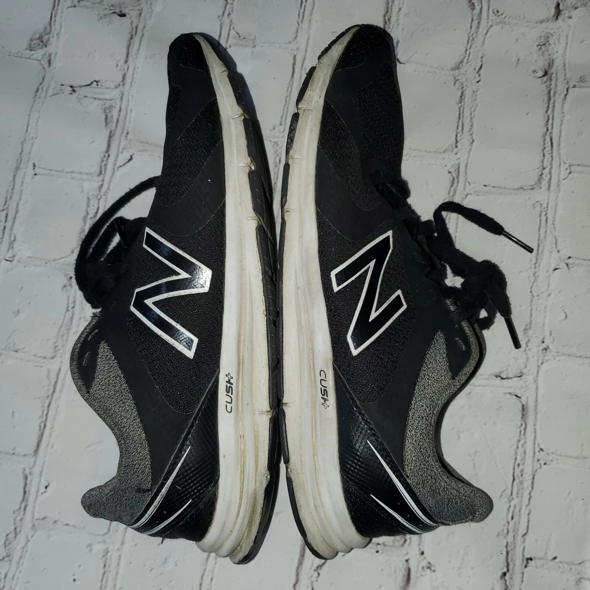 New Balance 635 v2 Cush Black White Shoes Womens Size 10 mens 8.5 comfort