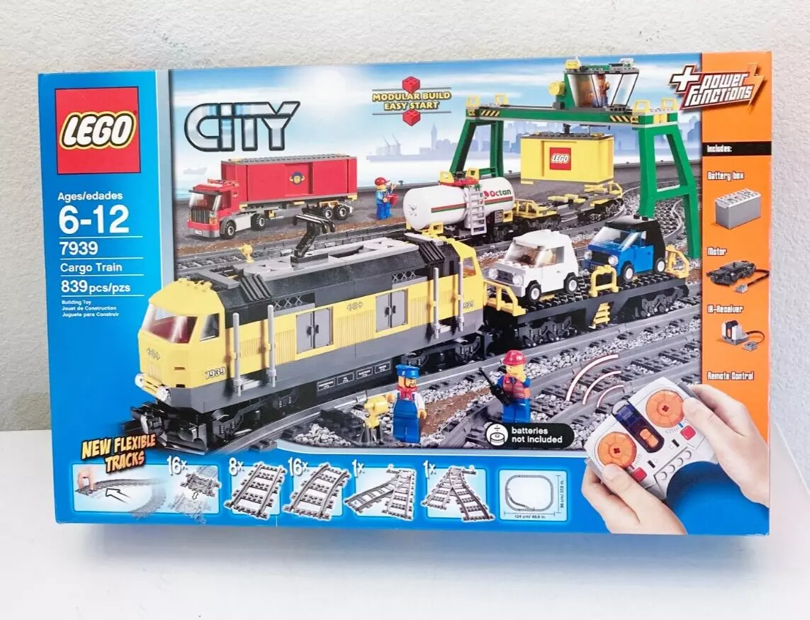 NEW Lego (7939) - City Cargo Train - FACTORY SEALED Retired Great 673419130608 |