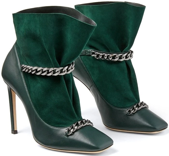Jimmy choo hotsell green boots