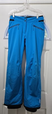 Eider Defender 2LS Snowboard Ski Winter Pants Women 8 Turquoise Teal Waterproof