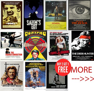 70er Jahre Klassiker Retro Vintage, viele Filmplakate A0-A1-A2-A3-A4- MAXI C477