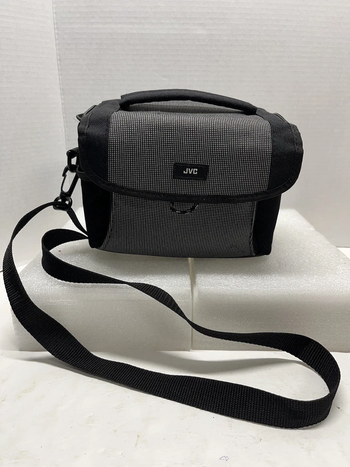 JVC Universal Camcoder Camera Padded Bag With Shoulder Strap. 8” L x 7” H x 5”D - Image 2 of 4
