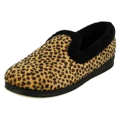 Padders Ballerina Wide E Fitting - Pantofole da donna in memory foam, Cordoncino rosso invernale scintillante, 36 EU