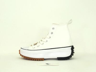 Converse Run Star Hike Hi White Black Gum Canvas (2019) - Size 4.5 Women - NEW