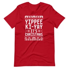 YIPPEE KI-YAY Die Hard Christmas Tee Short-Sleeve Unisex T-Shirt