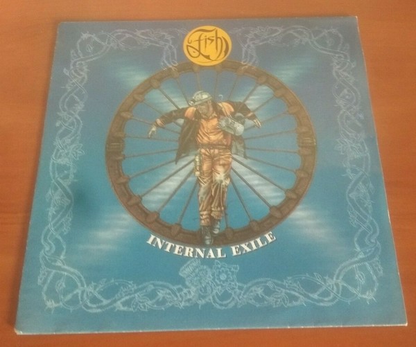 FISH-INTERNAL EXILE,VINYL 7" SINGLE ,EUROPE 1991