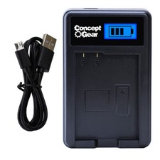 LP-E10 LPE10 LC-E10 LCE10 Charger for Canon Charger for EOS Rebel T5 and T3