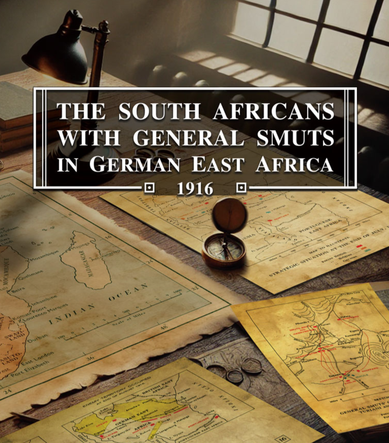 SOUTH AFRICANS WITH GENERAL SMUTS IN GERMAN EAST AFRICA 1916 NEW & FREEPOST UK