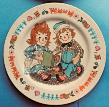 Oneida Melamine Raggedy Ann and Andy 7.5" plate Unbranded 7" Kittens Plate