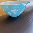 Pyrex Vintage Hot Air Balloons 1.5 PT Dip Mixing Bowl #441 USED As Is