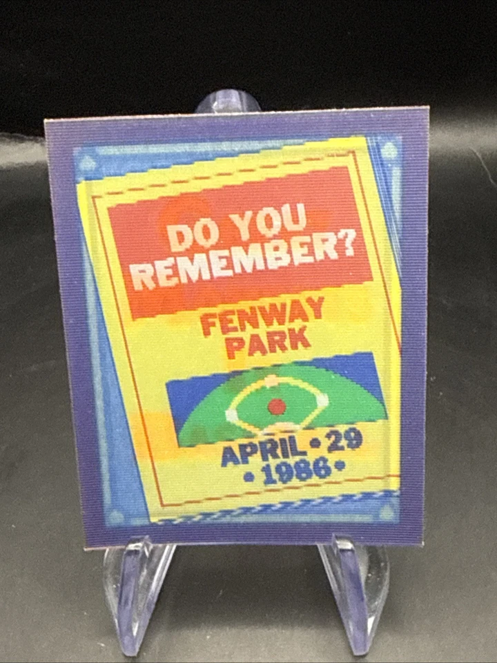 1988 Score - Do You Remember? Inserts Roger Clemens #9 - Image 2 of 3