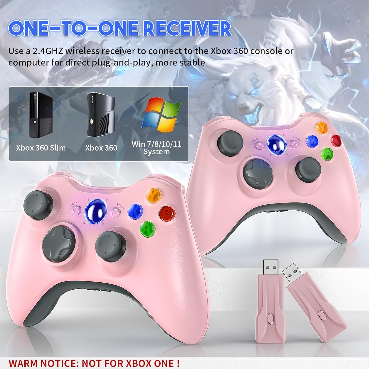 Dual Vibration Wireless Controllers 2 Pack, 2.5mm Audio Jack | eBay Dual Vibration Wireless Controllers 2 Pack, 2.5mm Audio Jack | eBay
