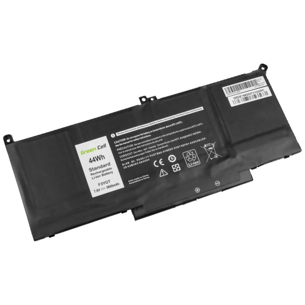 Batterie F3YGT Dell Green Cell 5800 mAh idéale pour le télétravail