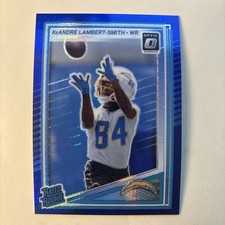 KeAndre Lambert-Smith 2025 Donruss Optic Blue Scope #271 Chargers RC Rookie