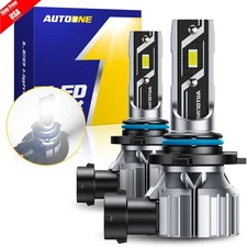 AUTOONE 9005 HB3 LED Headlight Kit Combo Bulbs 6500K High BEAM Super Bright 100W