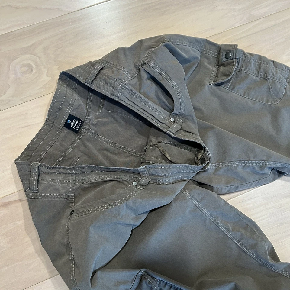 Kuhl Splash Roll Up Cargo Pants Brown Women’s 20 Reg - Image 3 of 4