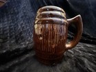 Vintage Mug Lot – Dad’s Root Beer Glass Mug & Brown Ceramic Barrel Mug — photo 7