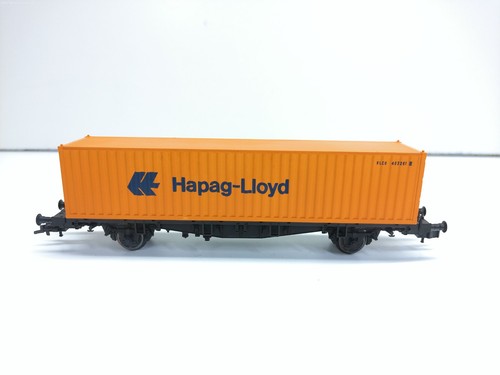 Fleischmann H0 Containerwagen "Hapag-Lloyd" - ohne OVP # 8581 | Zustand: Gebraucht