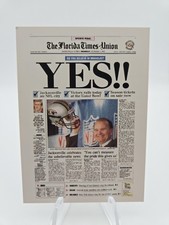 1994 Classic Jacksonville Jaguars NFL Expansion Team Card #396 - Times-Union