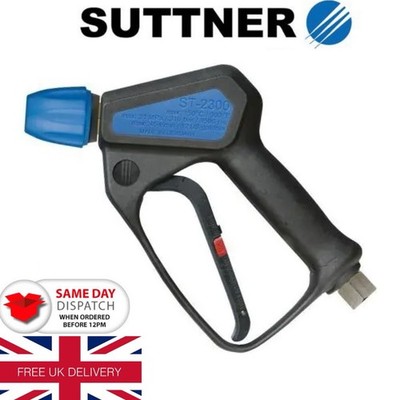 SUTTNER ST2300 KEW SCHNELLSPANNER AUSLASS 3/8'' EINLASS HOCHDRUCKREINIGER ABZUGSPISTOLE