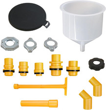 No-Spill Coolant Funnel Kit, Spill-Proof Coolant Filling Funnel Radiator Flush