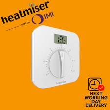 HEATMISER DS1-L V2 MANUAL DIAL UFH THERMOSTAT WITH DISPLAY
