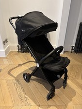 Silver Cross Jet Travel Pushchair Buggy Black