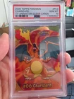 2000 TOPPS POKEMON TV ANIMATION CLEAR CARDS #PC3 CHARIZARD PSA 10