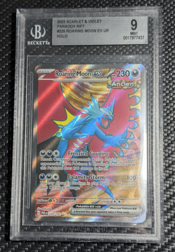 Roaring Moon ex graded BGS 9 for sale on eBay